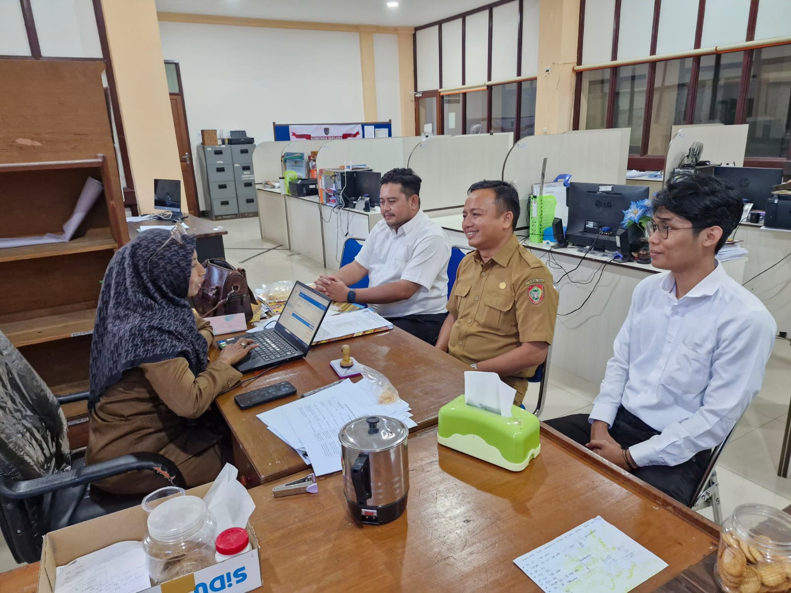 Koordinasi Penetapan RPJPD 2025-2045 di Bappedalitbang Kabupaten Seruyan