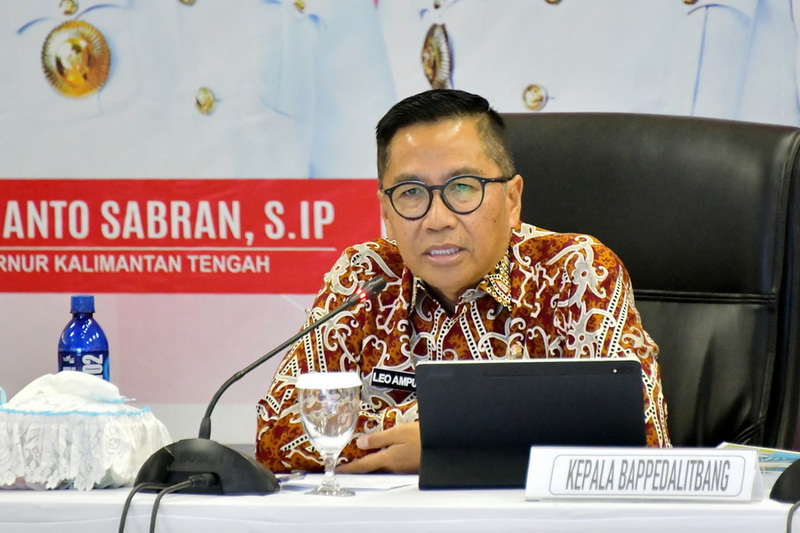 Kepala Bappedalitbang Prov. Kalteng Buka Konsultasi Ranwal RPJPD Kabupaten/Kota Tahun 2025-2045 