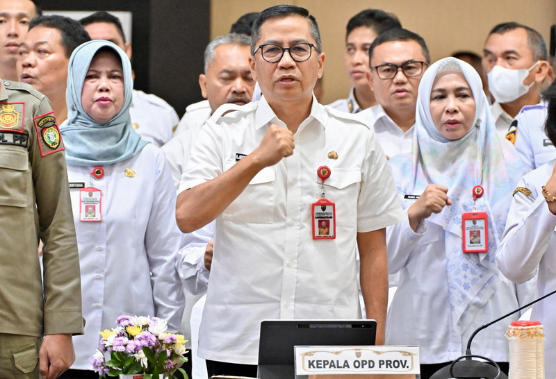 Kepala BAPPERIDA Prov. Kalteng Hadiri Rakor Forkopimda, Pastikan Kesiapan Jelang Idul fitri 1446 H  